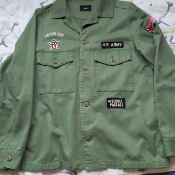 RODEO CROWNS 밀리터리 자켓 올리브 그린