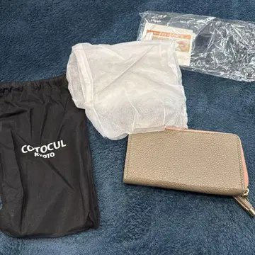 COTOCUL 작은 장지갑 벚꽃 그레이지