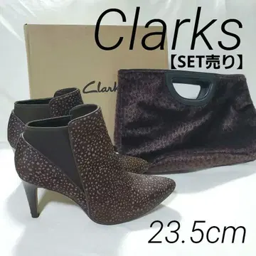 [ 새상품급 세트 판매 ] Clarks 부티 23.5cm 세트 판매
