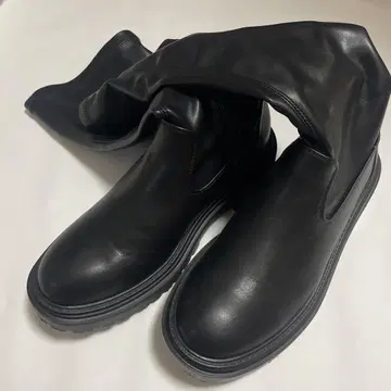 GU 볼륨 밑창 조키 롱 부츠 L 사이즈