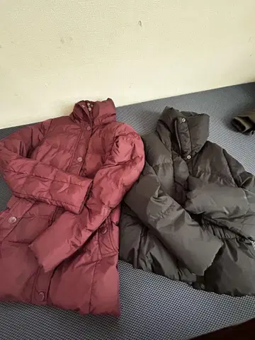 UNTITLED 와 TOMMY HILFIGER 다운 자켓