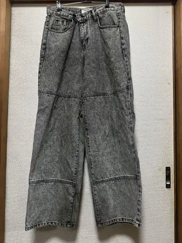 TRIPLE J 라우코하우스 패치워크풍 데님 팬츠