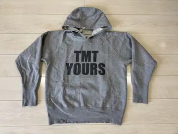 정품 TMT YOURS BIG3 후드티 두꺼운 원단 데미지 가공 모델