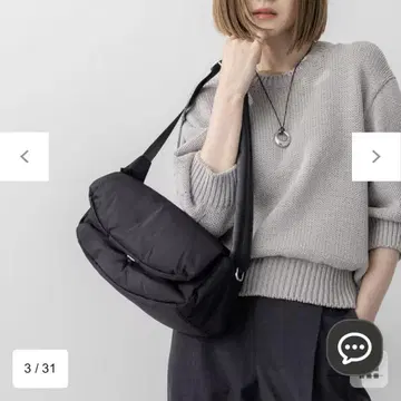 23구 NOMADIS LUCK 숄더백 블랙