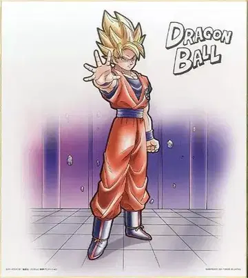 DRAGONBALL SUPER 색지 드래곤볼 초 2017