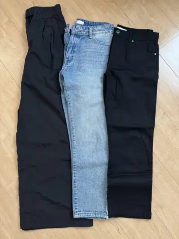 ok soon 데님 팬츠 세트