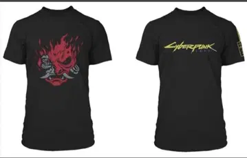 사이버 펑크 2077 T셔츠 SAMURAI 로고 새상품 S 2세트