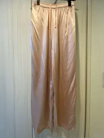 ADAM ET ROPE 새틴 핑크 팬츠