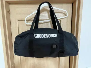GOODENOUGH 드럼 백 블랙