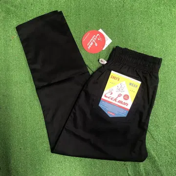 Cookman 쿠쿠만 스테디셀러 모델 셰프 팬츠 블랙 XL LL