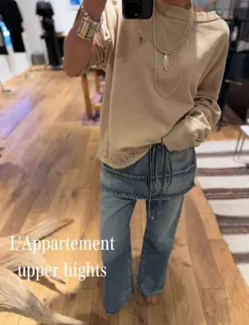 L'Appartement UPPER HIGHTS FLARE DENIM