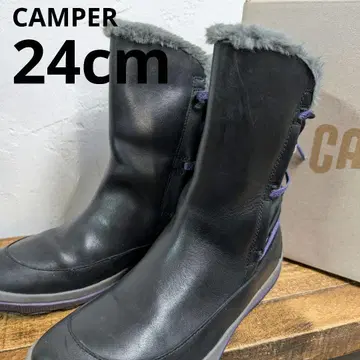 CAMPER 38 24cm 스노우 부츠 블랙 GORE-TEX