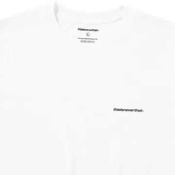 thisisneverthat T셔츠 화이트 네바자 S