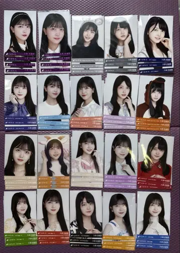노기자카 쿠보 시오리 브로마이드 컴프