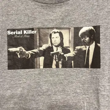 [ 레어 ] 시리얼 킬러 펄프 픽션 무비T셔츠
