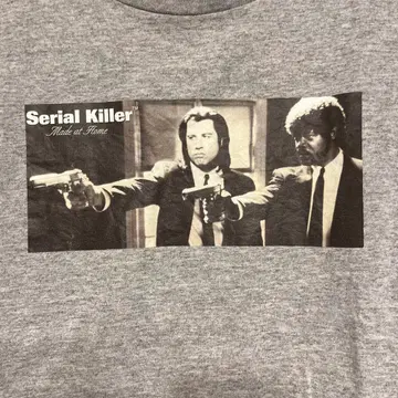 [ 레어 ] 시리얼 킬러 펄프 픽션 무비T셔츠