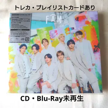 timelesz 타임레스 FAM CD Blu-Ray 초회 한정판 B