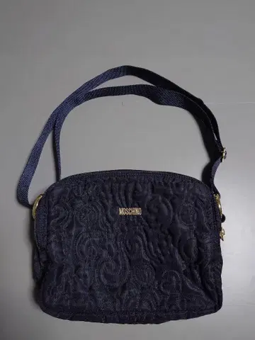 MOSCHINO 숄더백 블랙 모스키노 퀼트