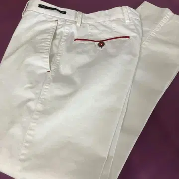 PT01 SLIM FIT 테이퍼드 코튼 슬랙스 팬츠 44