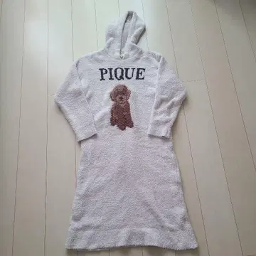 인기 젤라또피케 PIQUE 후드 부착 룸웨어 롱 원피스