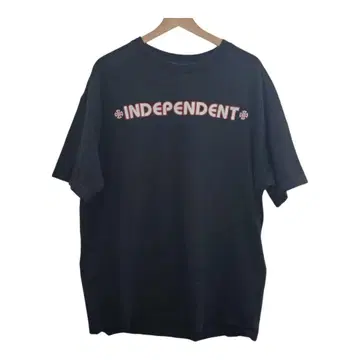 INDEPENDENT 블랙 T셔츠 XL 아이언 크로스