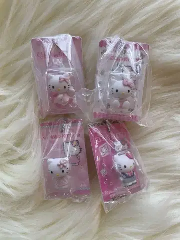 HELLO KITTY 패키지 미니어처 컬렉션 4종류