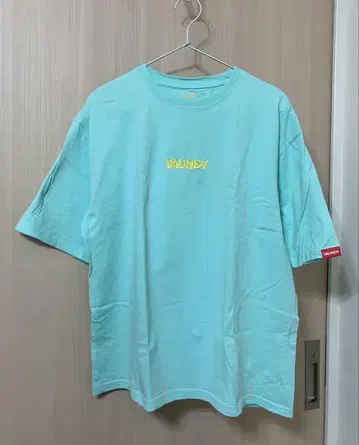 Vaundy T셔츠 민트 그린 M 사이즈 Vaundy 로고