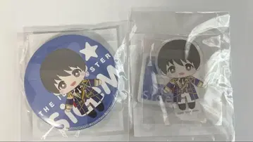 SideM 세가 럭키 쿠지 겨울 미슌 아크릴 스탠드 캔뱃지