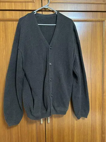 크레푸스퀼레 다크 그레이 가디건