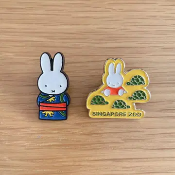 미피 핀 배지 2개 세트