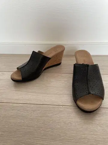 clarks 클락스 샌들 웨지 샌들