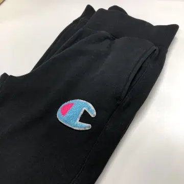 Champion 스웨트 팬츠 리버스 위브 블랙 여성용 M