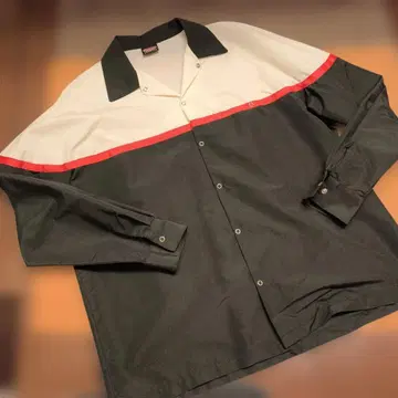 US 구제 의류 빈티지 THIRD RAIL 볼링 셔츠