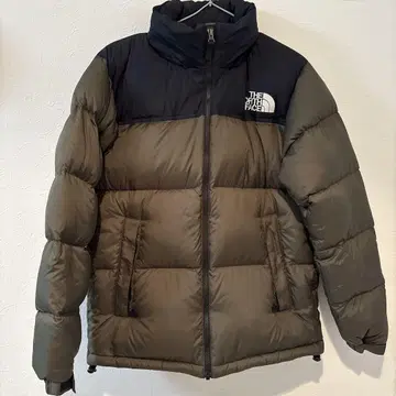 THE NORTH FACE 눕시 다운 자켓 M 올리브/블랙
