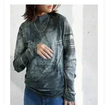 새상품 안티카! 시어 탑 하이넥 L~XXL 상당