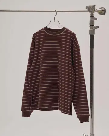 TODAYFUL Border Long T-shirts