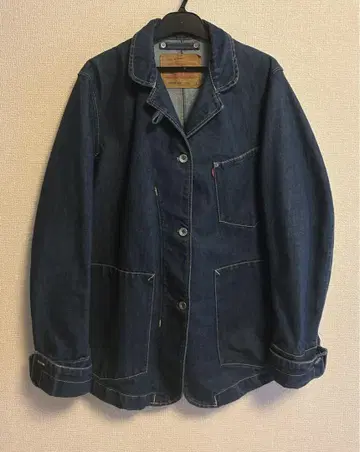 [ 레어 ] 90s 유로 Levi's 70535 다크 네이비 데님 자켓