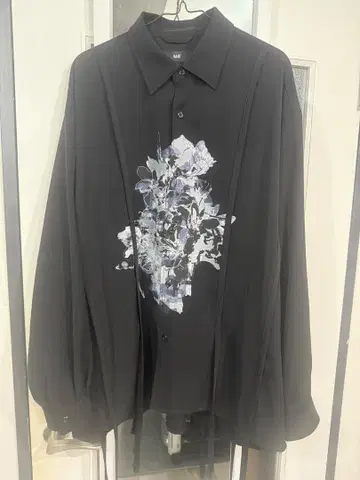 HARE 하레 세미 플라워 코드 셔츠