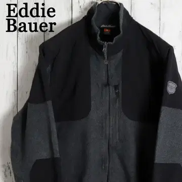 EddieBauer 에디 바우어 바이컬러 집업 니트 자켓