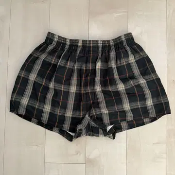 후미카우치다 체크 팬츠