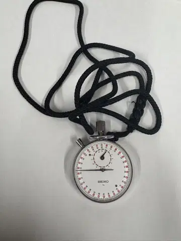 SEIKO 스톱워치 화이트