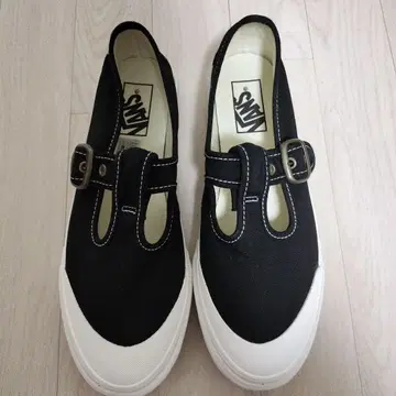 VANS 버클 슬립온 블랙 메리 제인