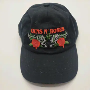 새상품급 GUNS N' ROSES 건즈 앤 로지스 캡 블랙