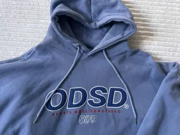 ODSD 후드 부착 후드티 블루