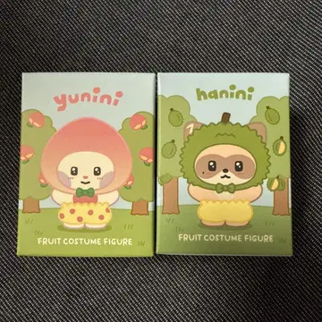 zeroni LINEFRIENDS 하니니 유니니 후르츠 제로니 세트