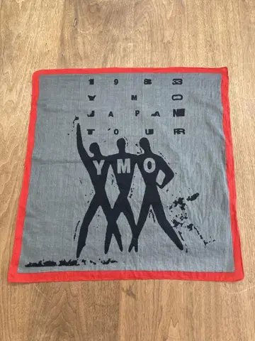 YMO 1983년 일본 투어 타월 반다나 산개 투어