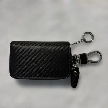 탄소섬유풍 블랙 키케이스