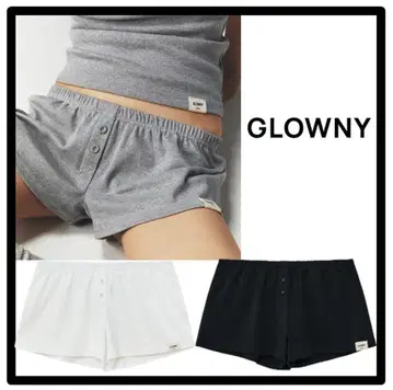 GLOWNY 그레이 숏팬츠