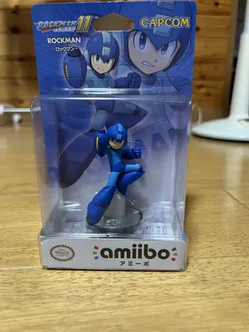 amiibo 록맨 11 운명의 기어!!