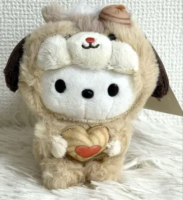 산리오 포차코 마스코트 홀더 (다람쥐 포근포근)